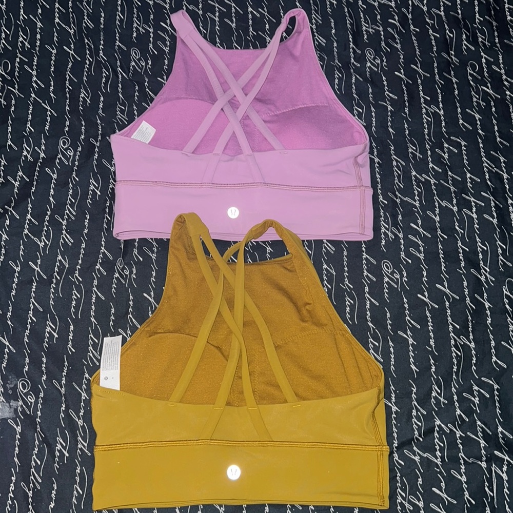 Lululemon Long Lined Sports Bra Bundle